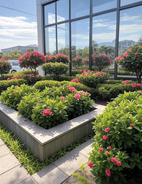 investment estate DLF The Camellias with water features and landscaped garden